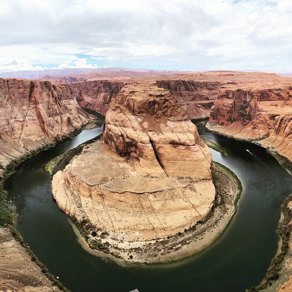 utah canyon panorama