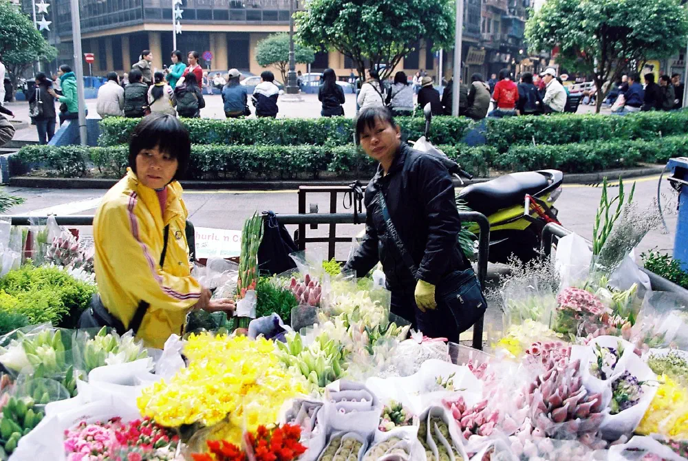 flower market macau