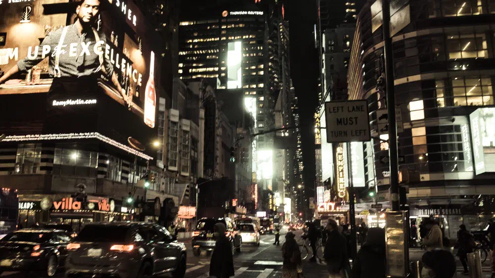 new york city at night