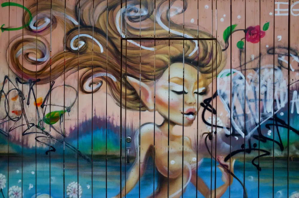 wood nymph graffitti