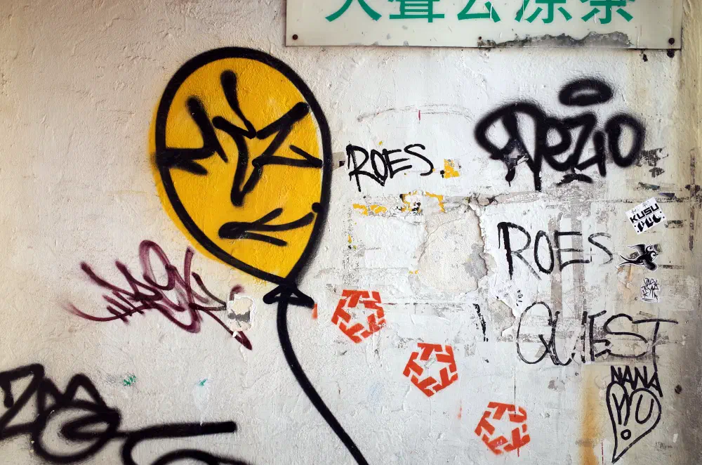 yellow macau balloon